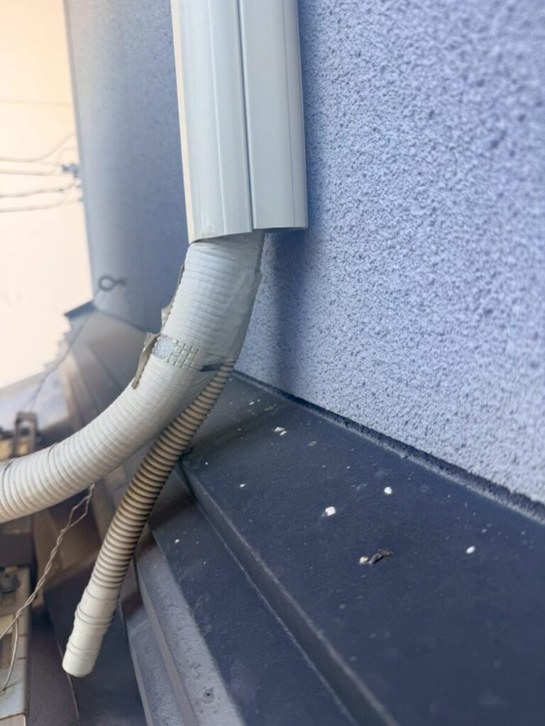 ネズミ侵入口封鎖施工前