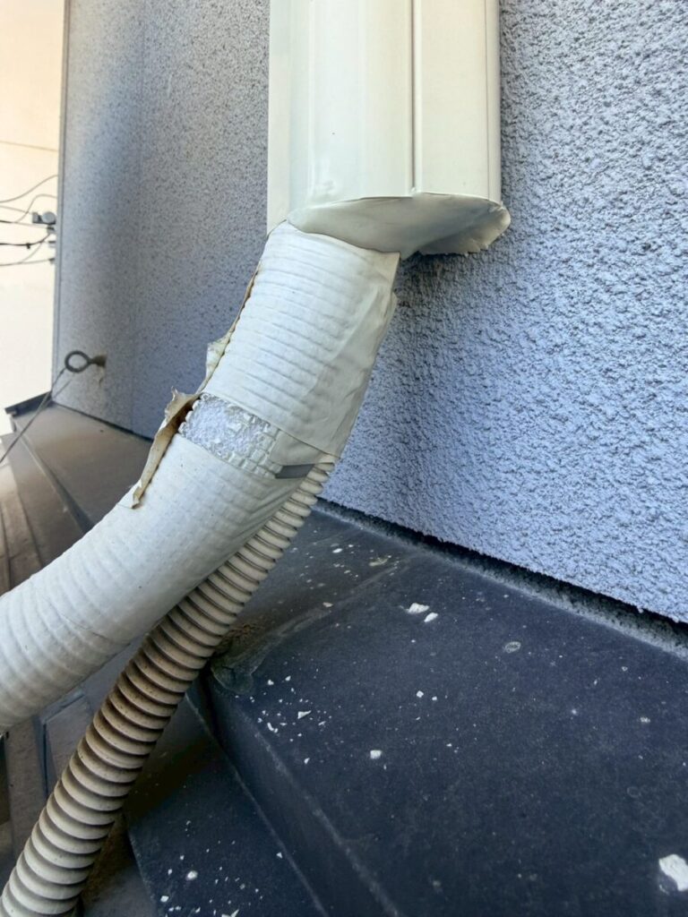 ネズミ侵入口封鎖施工後